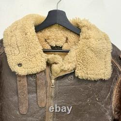 Original WWII US Army Air Corps High Altitude B-3 Flight Jacket