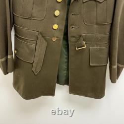Original WWII US Army Air Corps Officer Dress Uniform Saks Fifth Ave Patched