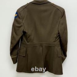 Original WWII US Army Air Corps Officer Dress Uniform Saks Fifth Ave Patched
