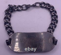 Original WWII US Army Air Corps USAAF Bombardier Bracelet Sterling
