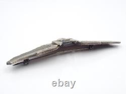 Original WWII US Army Air Force Air Gunner Wings 3 Sterling Silver Gemsco