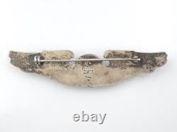 Original WWII US Army Air Force Air Navigator Wings 3 Sterling Balfour