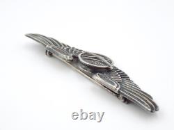 Original WWII US Army Air Force Air Navigator Wings 3 Sterling Balfour