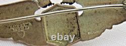Original WWII US Army Air Force Command 3 Pilot Wings Sterling NS Meyer