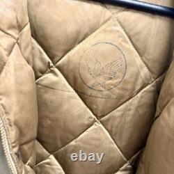 Original WWII US Army Air Force Eddie Bauer B-9 Parka Flight Jacket Stenciled