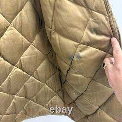 Original WWII US Army Air Force Eddie Bauer B-9 Parka Flight Jacket Stenciled