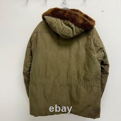 Original WWII US Army Air Force Eddie Bauer B-9 Parka Flight Jacket Stenciled