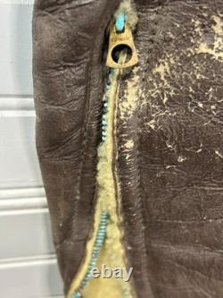 Original WWII US Army Air Force Leather Flight Pants