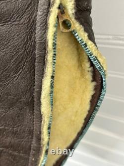 Original WWII US Army Air Force Leather Flight Pants