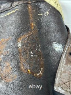 Original WWII US Army Air Force Leather Flight Pants