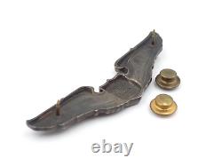 Original WWII US Army Air Force Pilot 3 Wings Sterling Luxemberg