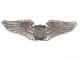Original WWII US Army Air Force Pilot Sterling 3 Wings Gemsco