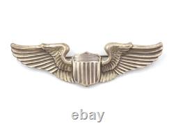 Original WWII US Army Air Force Pilot Wings 3 Sterling AmCraft