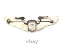 Original WWII US Army Air Force Pilot Wings 3 Sterling AmCraft