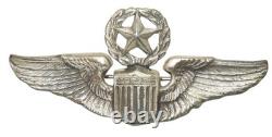 Original WWII US Army Air Force STERLING Command Pilot 2 Wing Pin CA2