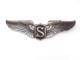 Original WWII US Army Air Force Service Pilot Sterling 3 Wings