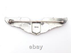 Original WWII US Army Air Force Service Pilot Sterling 3 Wings