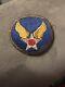 Original WWII US Army Air Forces (AAF) Patch OD Border Ribbed No Glow