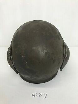 Original WWII US Army Air Forces Bomber Crew Flak Helmet