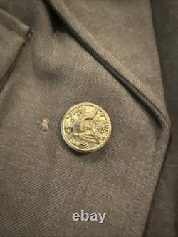 Original WWII US Army Air Forces Observer Wing Enlisted Service Coat AAF #
