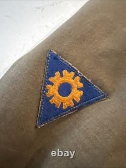 Original WWII US Army Air Forces Observer Wing Enlisted Service Coat AAF #