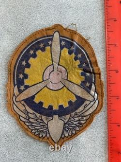 Original WWII US Army Air Transport Command Leather Jacket Patch Variant