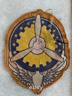 Original WWII US Army Air Transport Command Leather Jacket Patch Variant