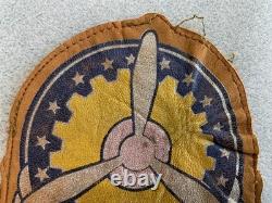 Original WWII US Army Air Transport Command Leather Jacket Patch Variant
