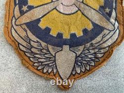Original WWII US Army Air Transport Command Leather Jacket Patch Variant
