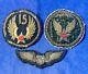 Original WWII U. S. 15th Army Air Corps Bullion Pilots Grouping