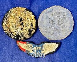 Original WWII U. S. 15th Army Air Corps Bullion Pilots Grouping