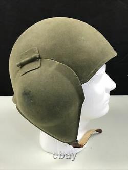 Original WWII WW2 US ARMY Air Force Flack Helmet AAF Bomber Air Corps