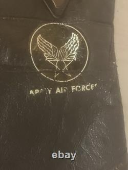 Original WWII WW2 US Army Air Force B-1 Sheepskin Leather Flight Trousers Pants