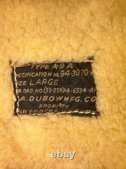 Original World War II U. S. Army Air Force (USAAF) Type A-9A winter flying gloves