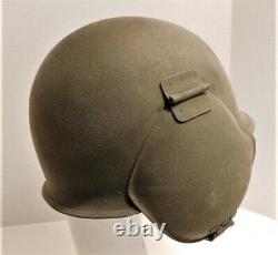 Original Ww2 Army Air Forces M-3 Flak Helmet Unissued With Document