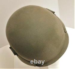 Original Ww2 Army Air Forces M-3 Flak Helmet Unissued With Document