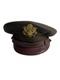 Original Ww2 Us Army Air Forces Officers Crusher Visor Cap Badge Hat Dehner