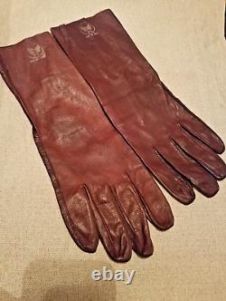 Original Wwii Pilot Army Air Force Pilot Gloves Leather