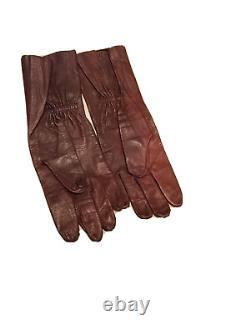 Original Wwii Pilot Army Air Force Pilot Gloves Leather