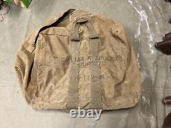 Original Wwii Us Army Air Force Aaf Aviators Pilot Kit Carry Bag An6505-1