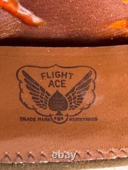 Original Wwii Us Army Air Force Enlisted Crusher Visor Cap By Flight Ace