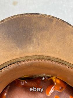 Original Wwii Us Army Air Force Enlisted Crusher Visor Cap By Flight Ace