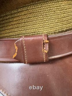 Original Wwii Us Army Air Force Enlisted Crusher Visor Cap By Flight Ace