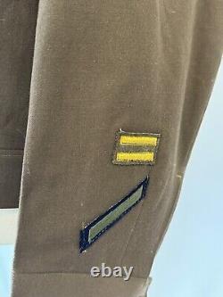 Original Wwii Us Army Air Force Ike Jacket 8th & 20th Air Force Patches Named