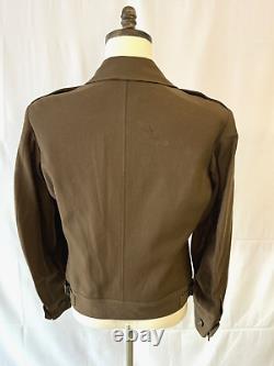 Original Wwii Us Army Air Force Ike Jacket 8th & 20th Air Force Patches Named
