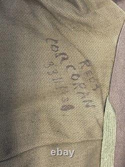 Original Wwii Us Army Air Force Ike Jacket 8th & 20th Air Force Patches Named