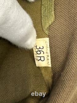 Original Wwii Us Army Air Force Ike Jacket 8th & 20th Air Force Patches Named