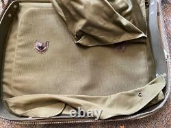 Original Wwii Us Army Air Force Type B-4 Clothing Carry Cas Bag-named