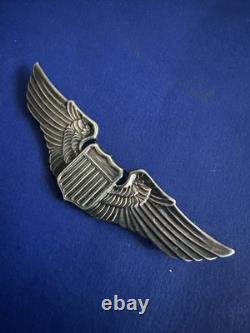 Original Wwii Us Army Air Forces Rare Juarez Sterling Pilot Wings