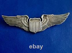 Original Wwii Us Army Air Forces Rare Juarez Sterling Pilot Wings